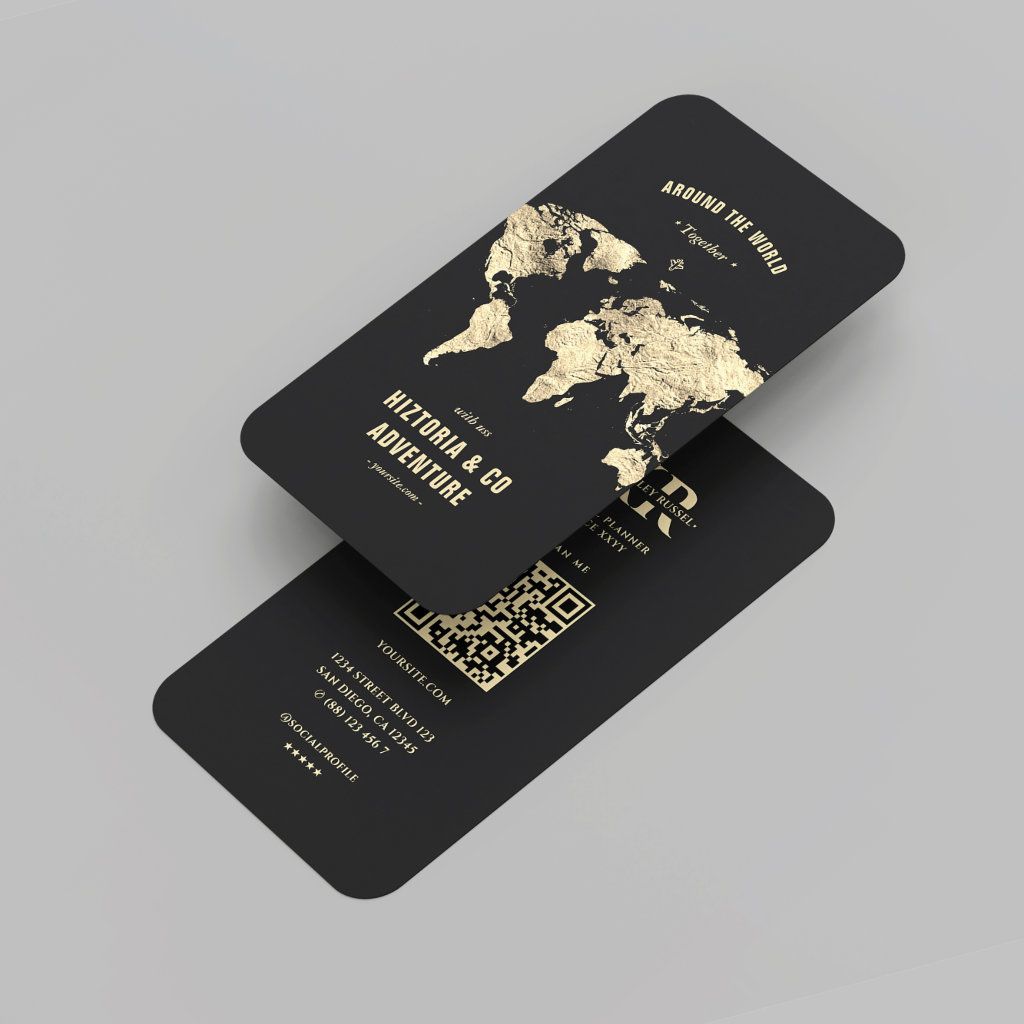 Black Plastic Card